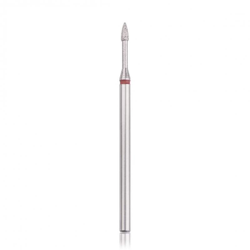 Capăt freza Diamant HEAD cilindru ascuțit, roșu, L- 3,0 mm, Ø1,6 mm Capăt freza Diamant HEAD cilindru ascuțit, roșu, L- 3,0 mm, Ø1,6 mm